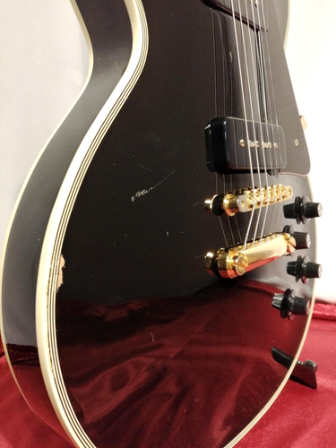 Guitarra eléctrica Edwards By ESP E-LP-130CD/P usada, color negro,... - Imagen 3 de 14