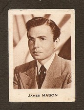 JAMES MASON CARD VINTAGE FROM KWATTA  CHOCOLAT VERY RARE