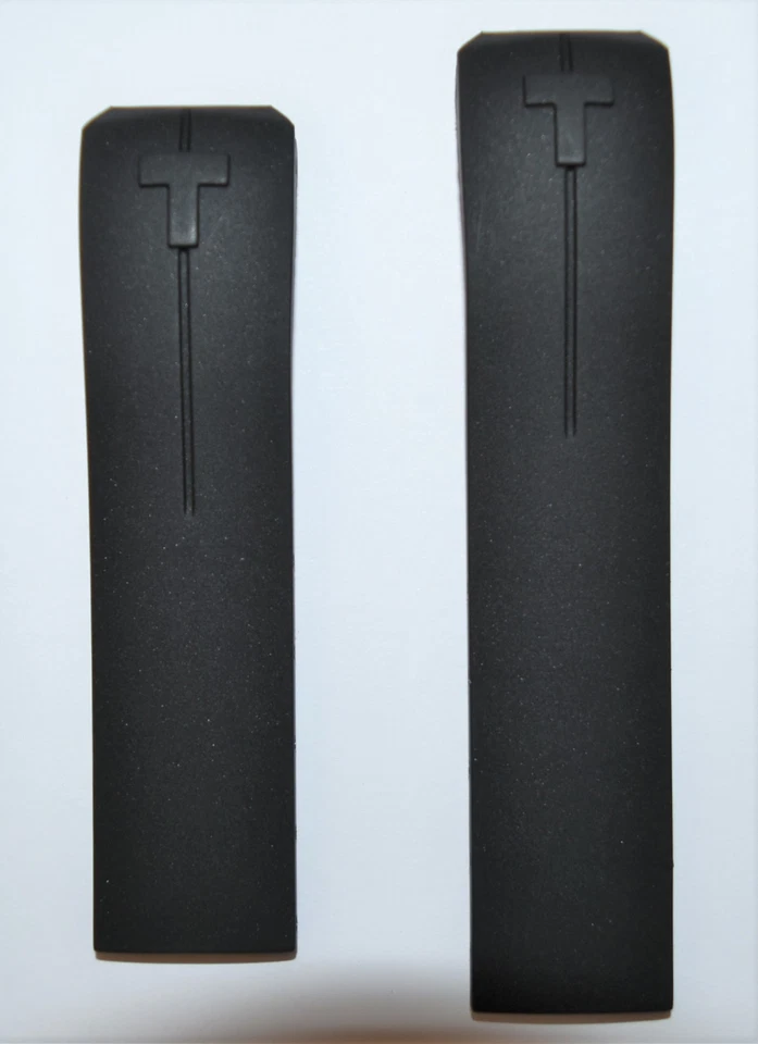 Pulseira de borracha preta original Tissot T-Touch T047420A ou T013420A - Imagem 2 de 4