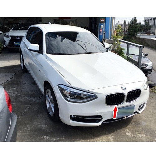 P Look Front Grille Grill Kidney 11-14 For BMW F20 F21 3DR 5DR 125i All Chrome - Picture 3 of 4