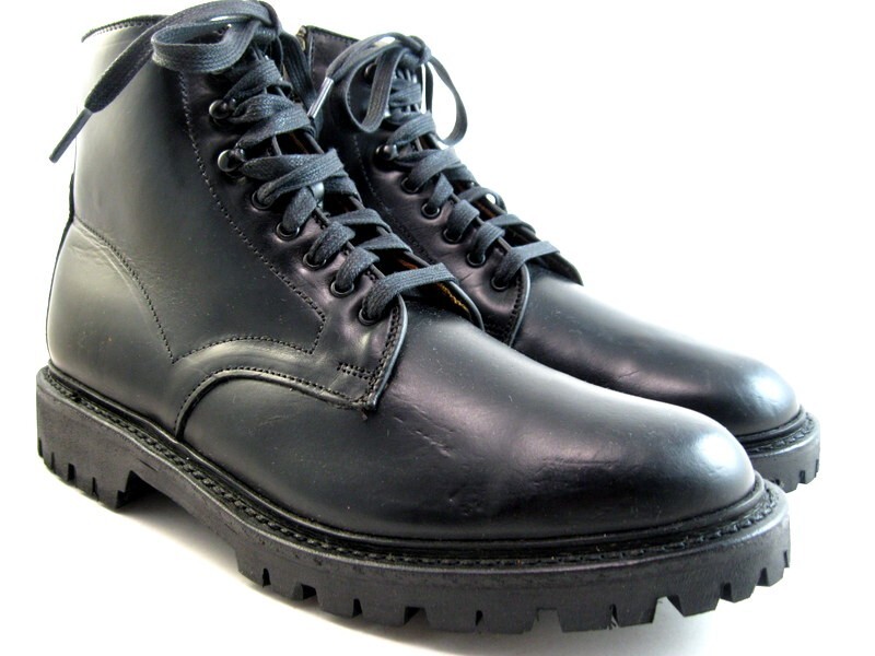 NEW Allen Edmonds Higgins Mill Lug Zip Boot Men’s Size 10E Black Leather NEW Allen Edmonds  main image 4