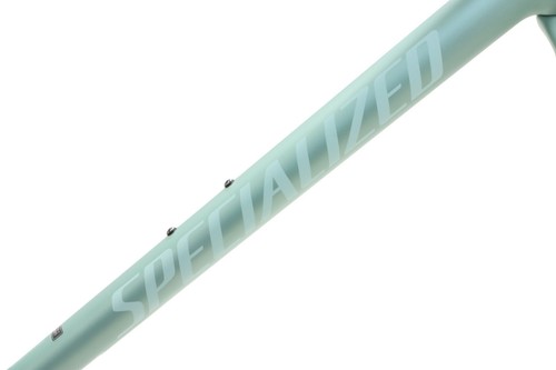 2023 Specialized Aethos Carbon Frameset 54cm Satin Metallic White Sage NEW - Picture 4 of 9