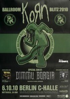 Korn - Berlin, Berlin 2010 | Konzertplakat | Poster