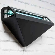 Curtron PEST PRO 150 Black Insect Trap Wall Sconce 18k sq ft Coverage 120V 50W