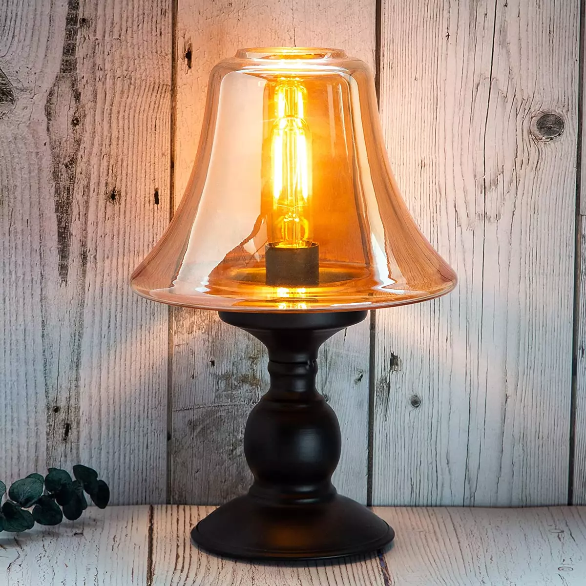 Mini Cordless Buffet Lamp - Antique Brass