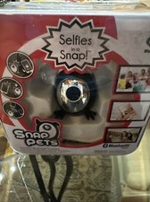 WowWee Selfies in a Snap Snap Pets Portable Bluetooth Camera - Black NIP