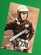 Found 4X6 PHOTO Steve McQueen Hollywood Movie Legend Motorcycle & Race Car Guy