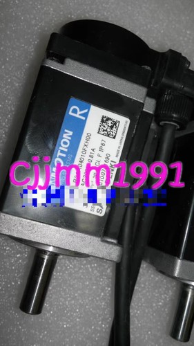1PC USED Sanyo Servo Motor R2AA04010FXH00 #YY - Picture 2 of 2