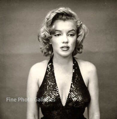 1957 Vintage MARILYN MONROE Actress By RICHARD AVEDON New York Duotone Photo Art