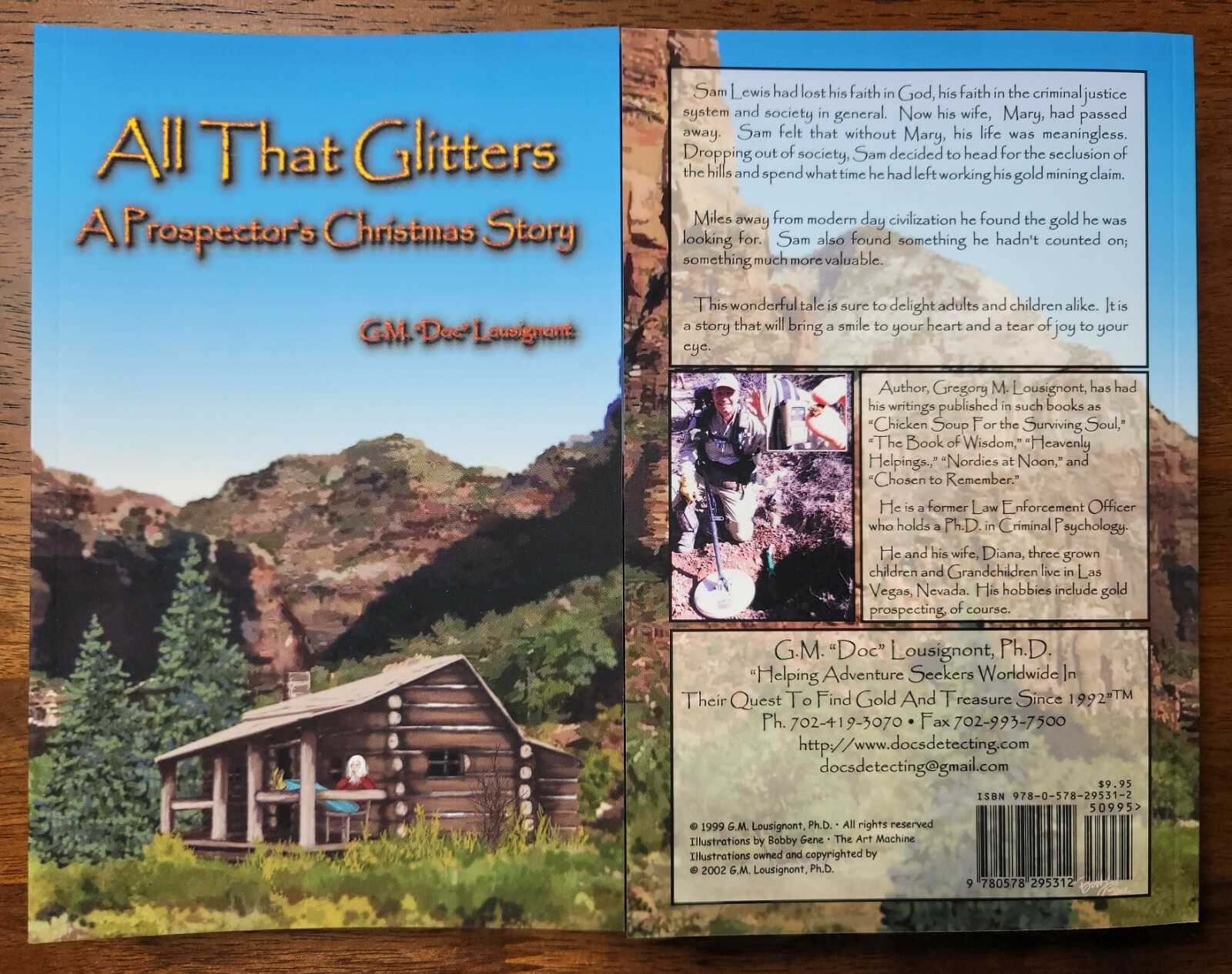All That Glitters, A Prospector's Christmas Story by G.M. "Doc" Lousignont, Ph.D - Picture 2 of 2
