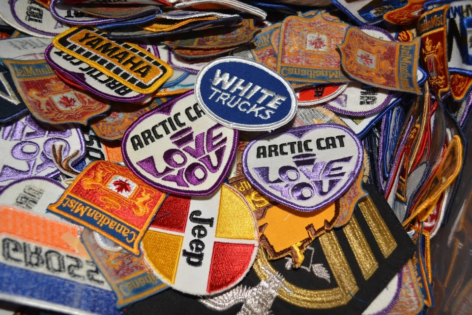 PREMIUM 20 NOS Authentic Vintage Patch Bulk Lot Car Tobacco Trucking Beer Retro - Image 3 of 3