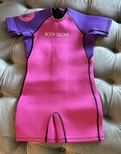 Body Glove Child Girls Size Medium Springsuit Wetsuit Pink Purple-New