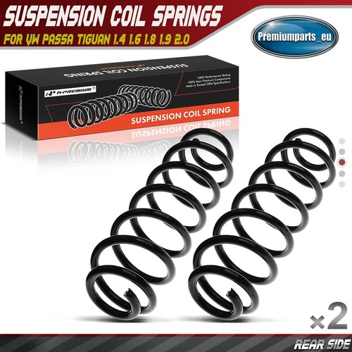 2x Coil Springs Rear Suspension for VW Passat 3C Tiguan 5N RH6787