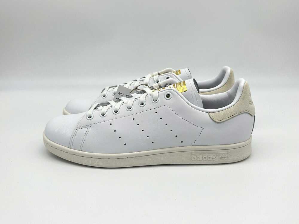 Adidas Originals Stan Smith Men's Size 9.5 White Beige Leather Shoes IH2141