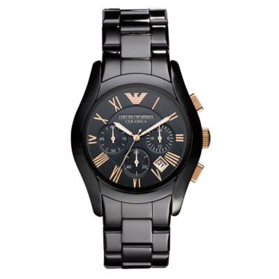 Emporio Armani Mens AR1410 Ceramic Watch Brand New in Box Genuine Fast Delivery