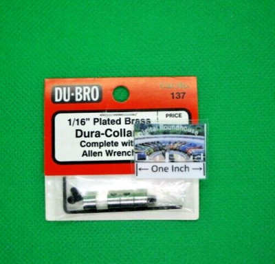 Du-Bro #137 Dura-Collars, 1/16'' - Details Below