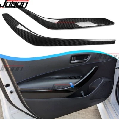 For Toyota GR Corolla Morizo GR GZEA14 2023+ Real Carbon Inner Door Panels Strip - Image 1 of 4