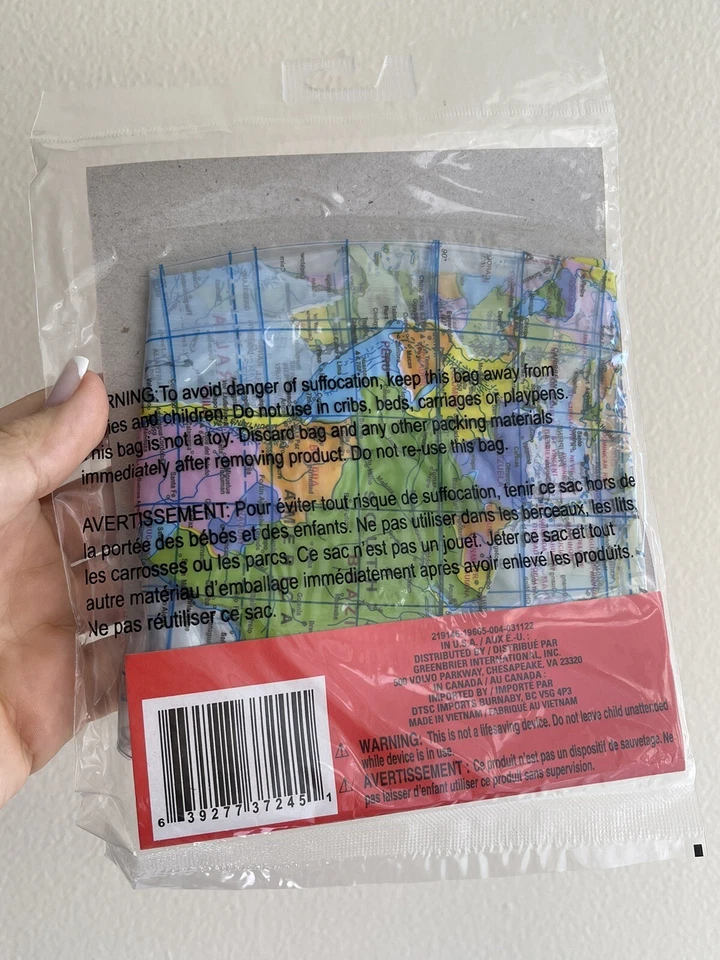 Globo de tierra inflable ~ 10 pulgadas ~ del árbol de aprendizaje ~ geográfico Foto 2 de 4