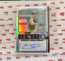 2021 Donruss Optic Chris Paddack Retro Series Signatures Prizm Auto Padres
