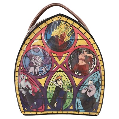 Disney Villains Stained-Glass Mini Backpack NWT Brand New | eBay display picture 3