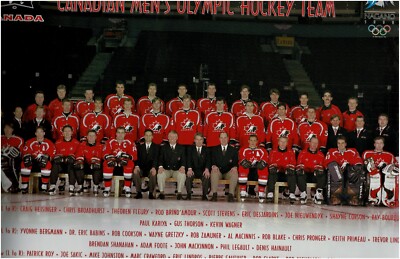 1998 Canada Men's Olympic Team (Nagano) Poster Press Proof