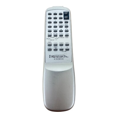 Emerson Research 01-1X2100010-00 Remote Control Silver Has Been Tested