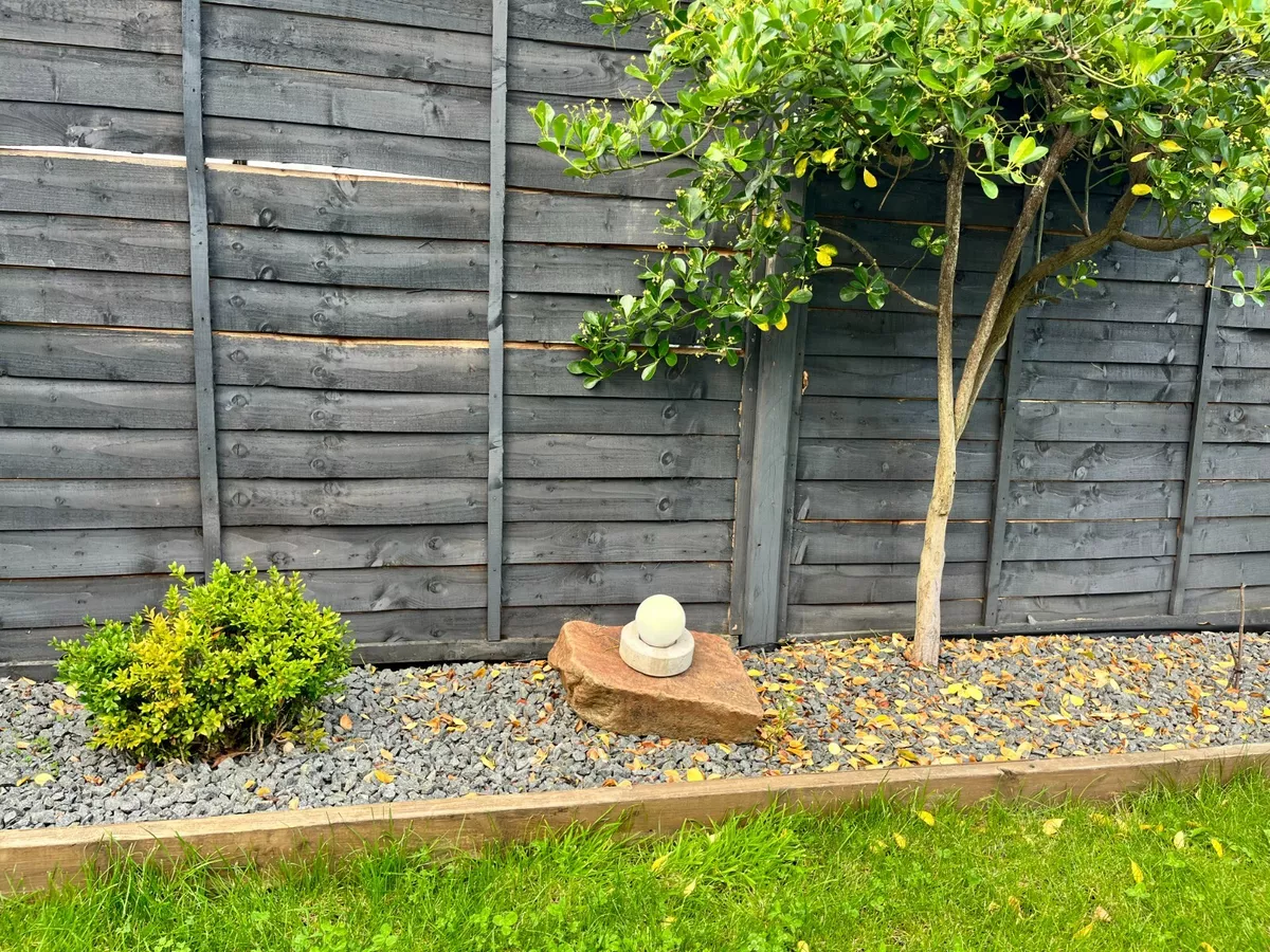 Garden light Rockery stone and concrete outdoor indoor garden ambient light