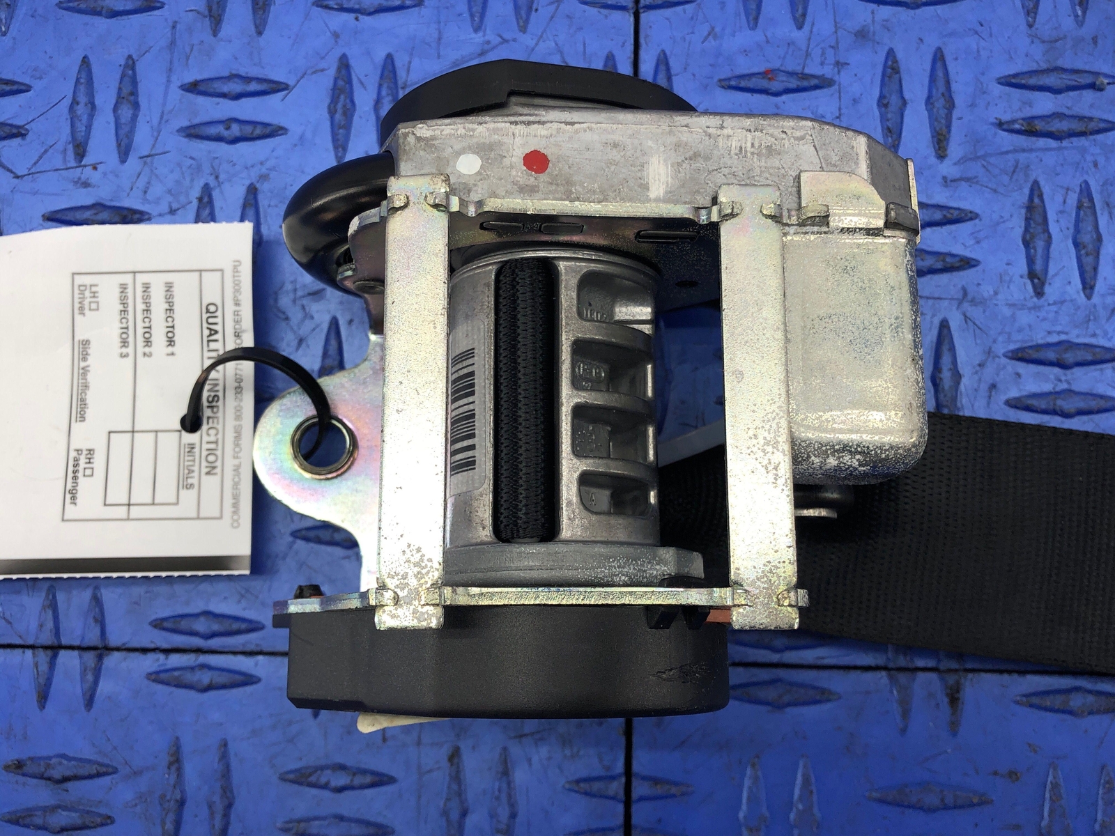 2014-2017 MASERATI GHBILI M157 FRONT LEFT SEAT BELT RETRACTOR BLACK 6270017342