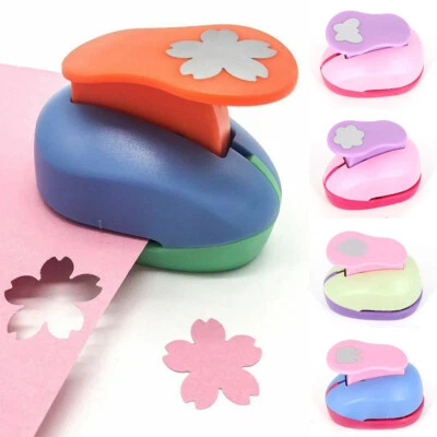 Circle Round Hole Punch Kids DIY Handmade Paper Scrapbooking Cutter Tool