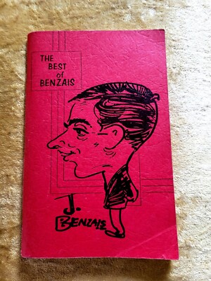 THE BEST OF BENZAIS  BY J. BENZAIS, FIRST EDITION  MAGIC BOOK,  GREAT CONDITION 