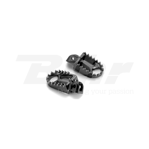 Art Estribos Aumentado ergal Negro CNC Footpegs beta RR 480 2015-2018