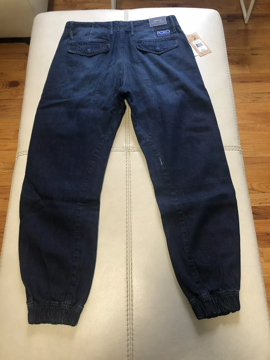 Ralph denim joggers deals
