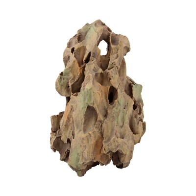 T24 Künstlicher Felsen Drache Stein klein 14x11x21cm Aquarium Ornament 37402