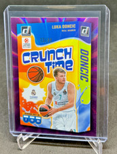 2024/25 Donruss Basketball Euroleague Crunch Time LUKA DONCIC Purple 13/99 #1