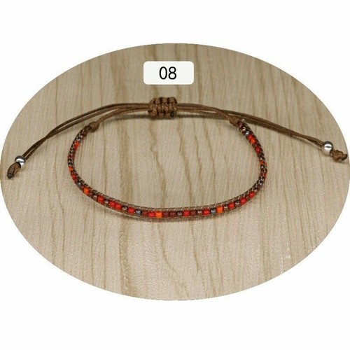 Jewellery Ankle Anklet Cotton Bead Adjustable Foot Bracelet Silver Girls Boho - Picture 20 of 30