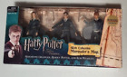 Harry Potter 3 Figure Combo Box Set Hermione Ron Toy Excellent