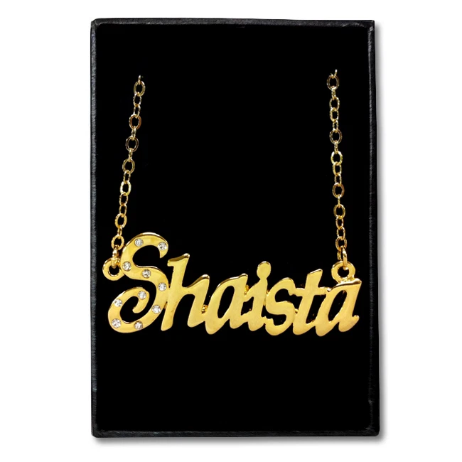 Shaista name sale locket