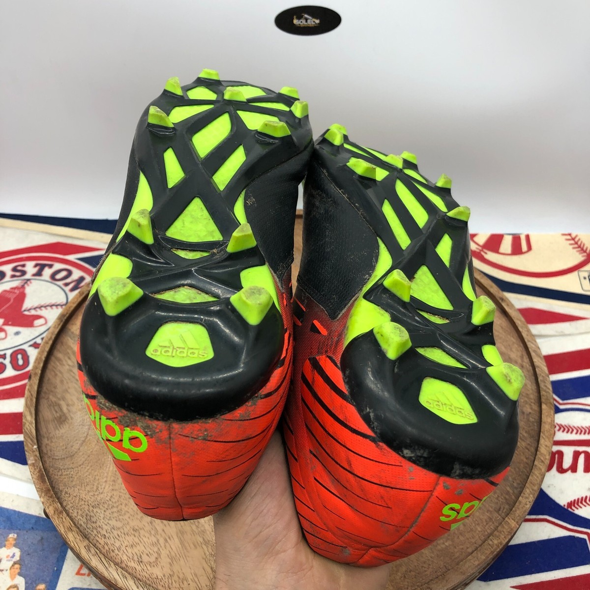 Adidas Men's Messi 15.3 FG Black Orange Soccer Football Cleats