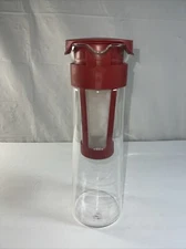 Hario Water Brew Coffee Pot, 800ml, Red