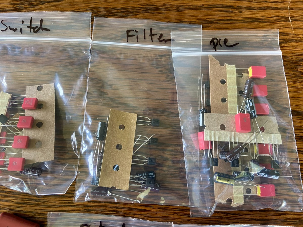 Pioneer SA-9100 Complete Rebuild Kit High-Quality Amplifier Recap