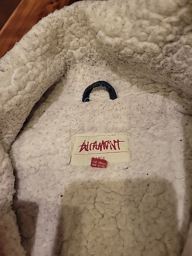 ALTAMONT SOLE COWL SHERPA PLAID GREEN SKATEBOARDING JACKET LARGE VINTAGE - Picture 3 of 12