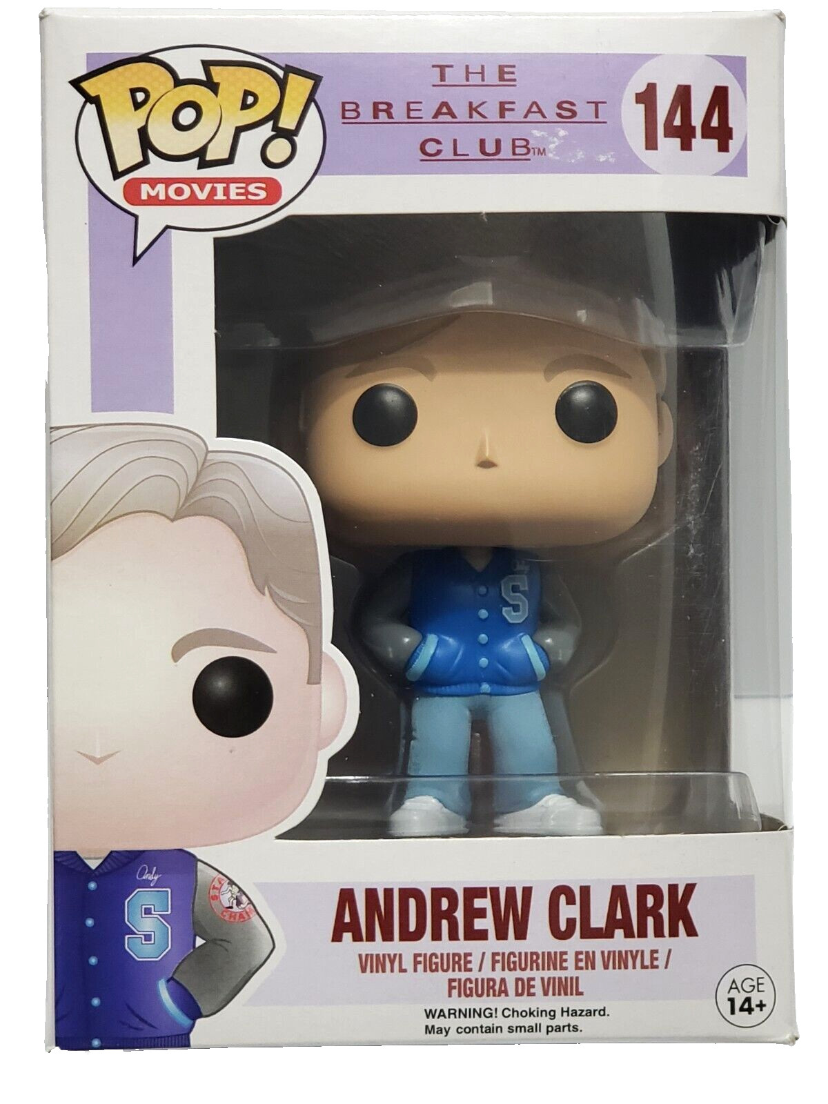 POP!  80s Movies The Breakfast Club Andrew Clark #144 Vinyl 