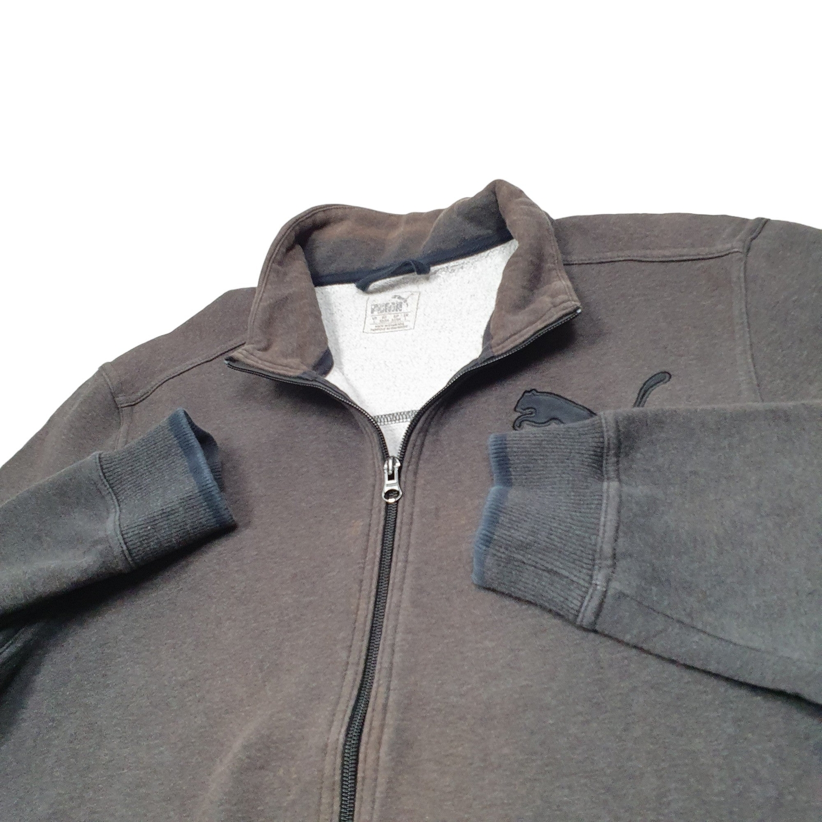 PUMA Full Zip Sweatshirt Jumper Sweatshirt Mens L image 4