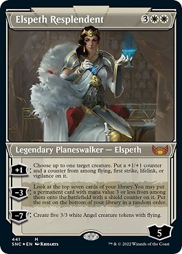 Elspeth Resplendent (Showcase) (Foil Etched) Streets of New Capenna Foil