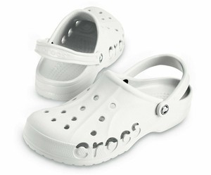 NWT WHITE ON WHITE CROCS BAYA BAYABAND CLOG SLIDES SHOES MENS 6 WOMENS 8 | eBay