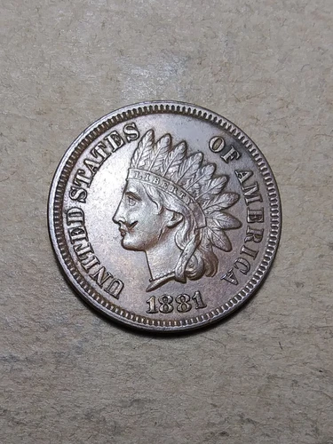 1881 Indian Head Cent Penny OLD "TUCK" IH115 AU Details FREE FAST SHIPPING