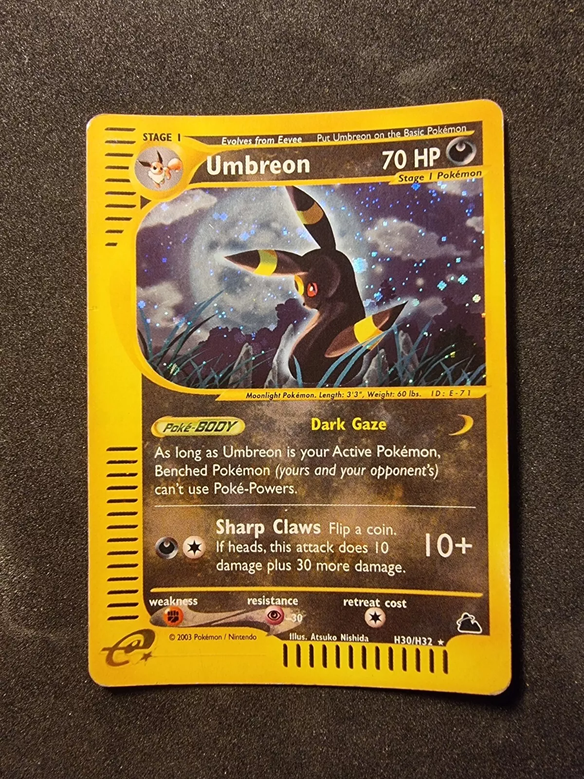 Umbreon Skyridge H30/H32 Values - MAVIN Umbreon Skyridge H30/H32 Values - MAVIN
