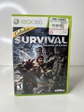 Cabela's Survival: Shadows of Katmai (CIB, Microsoft Xbox 360, 2011, Complete)