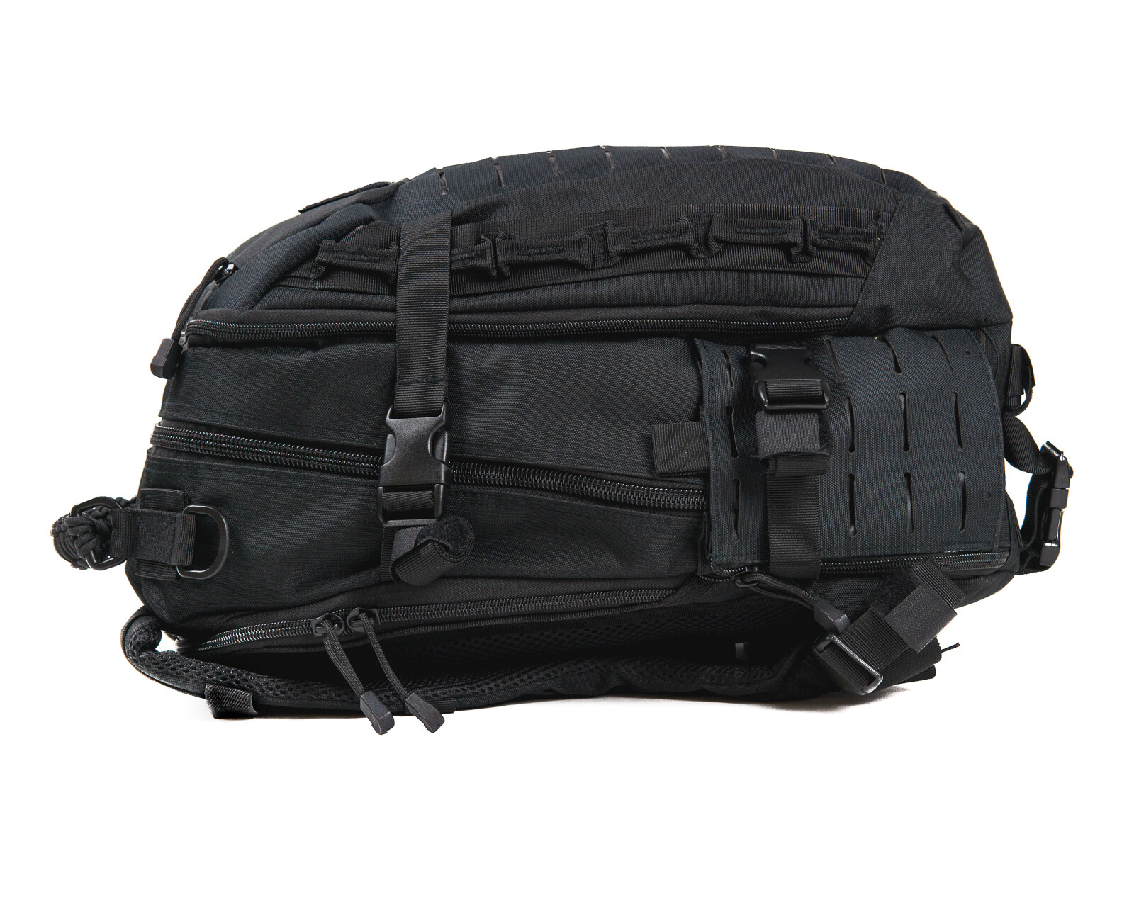 Black Laser Cut 20 Liter Tactical Backpack Molle Hiking Rucksack for