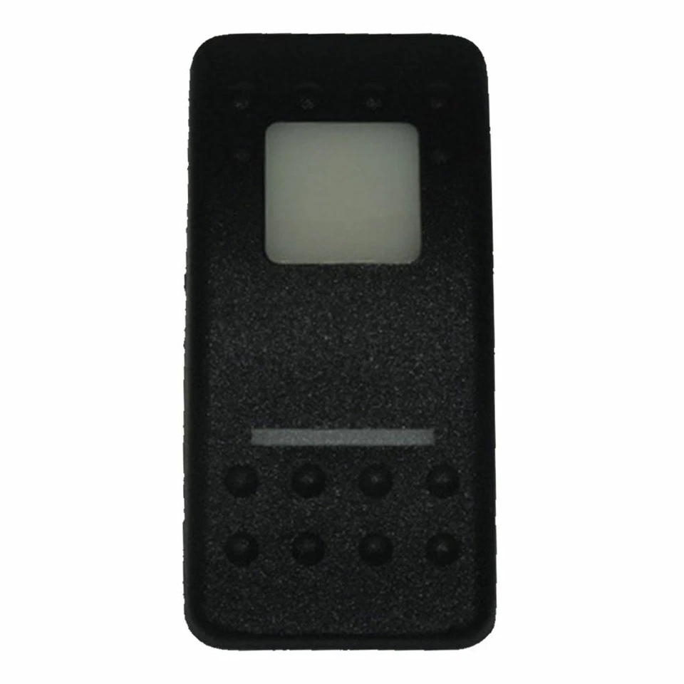 Carling V-Series Contura II Actuator Black Rubber with Clear Lens & Locating Bar